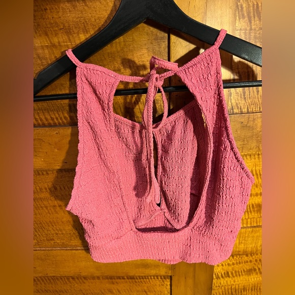 Altarβd State Salmon Peekaboo Crop Top | Size XS - Picture 9 of 10